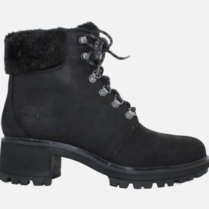 Timberland Women's Kinsley Hiker Waterproof Leather Lug Sole Boots